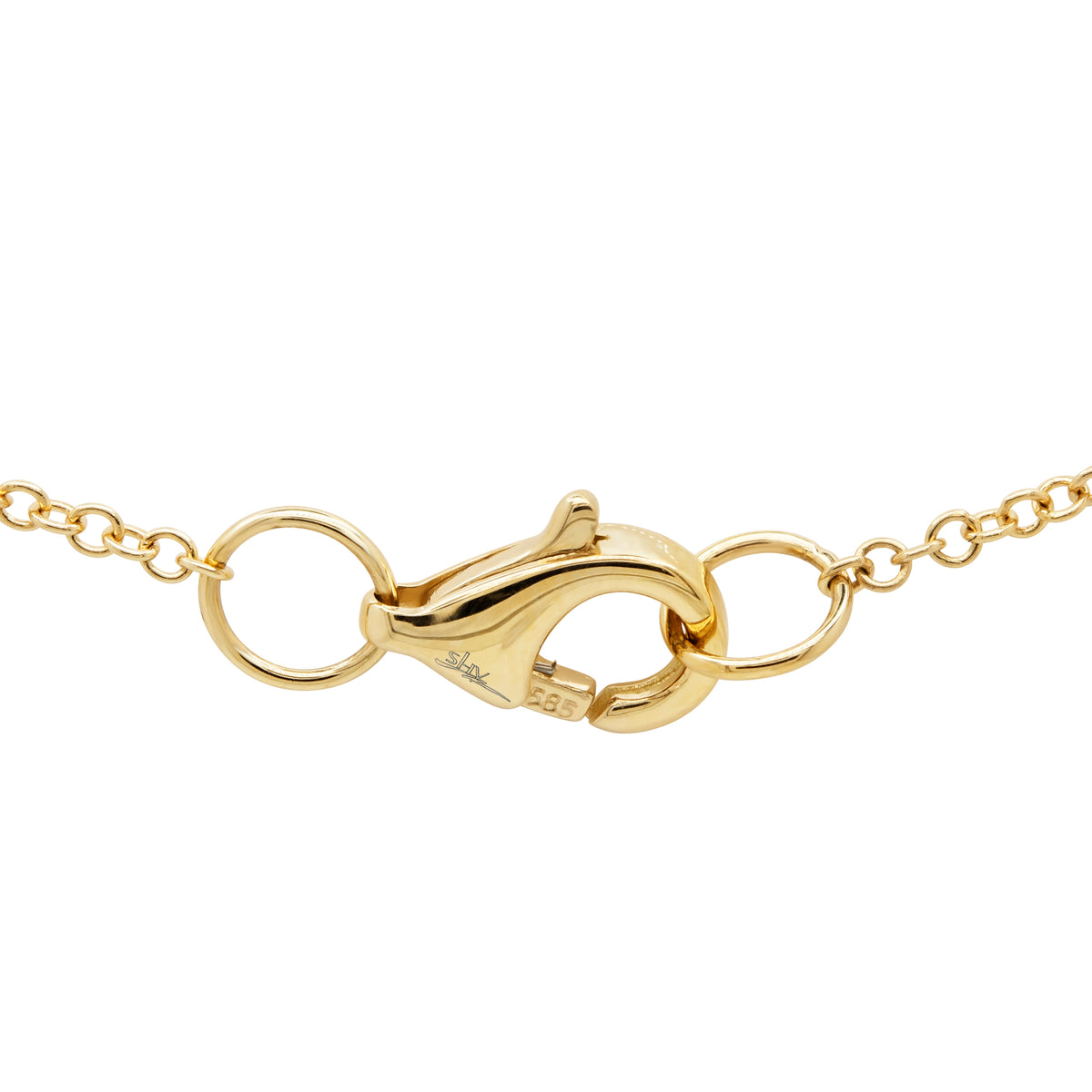 .29 Ctw Diamond & 14 Kt Yellow Gold Long Necklace