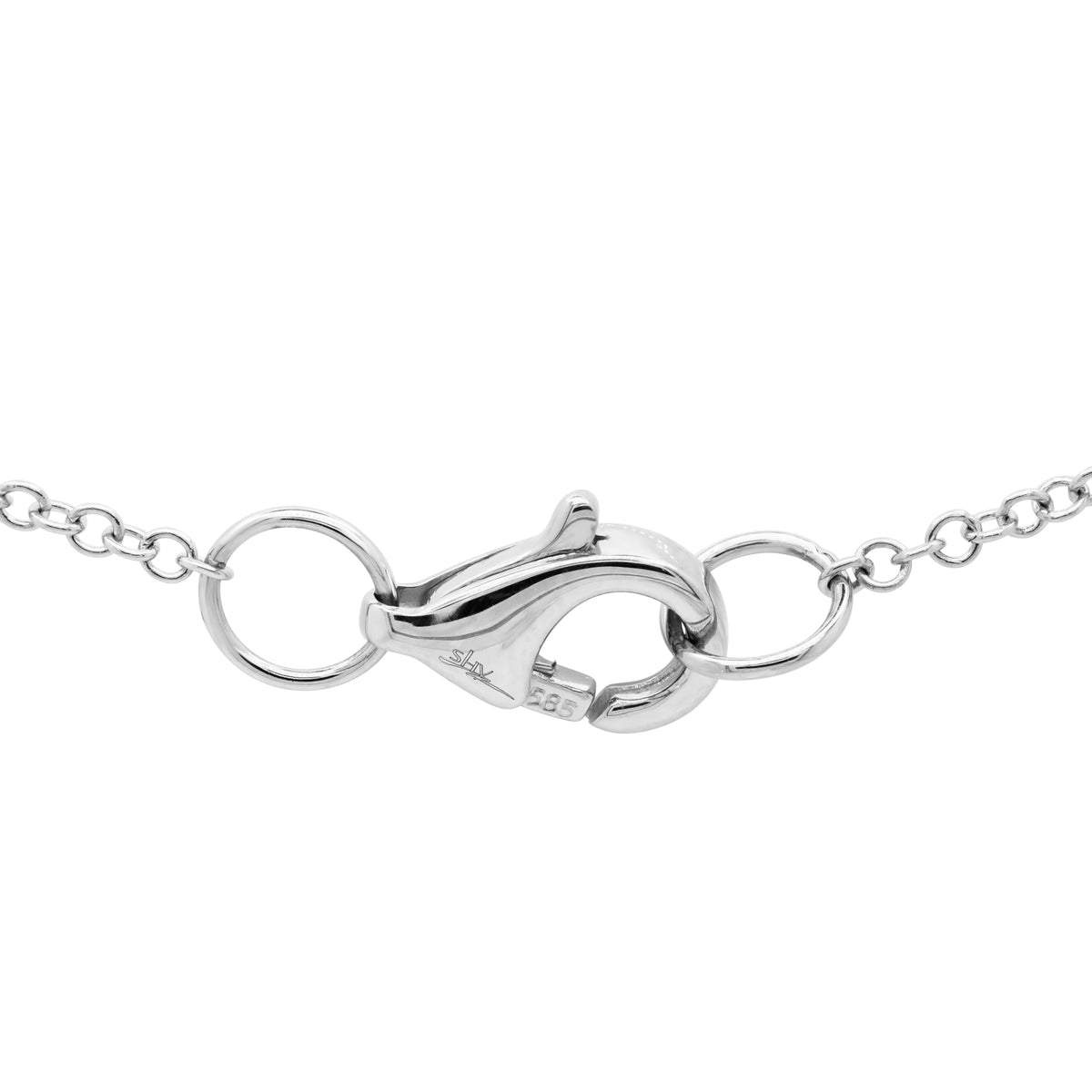 Diamond & 14kt White Gold Pendant