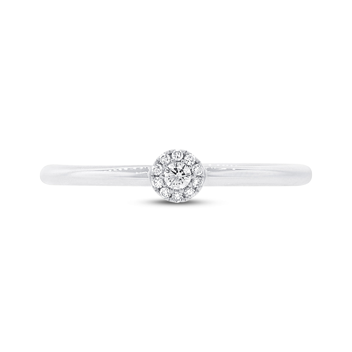 .07 Ctw Diamond Promise Ring