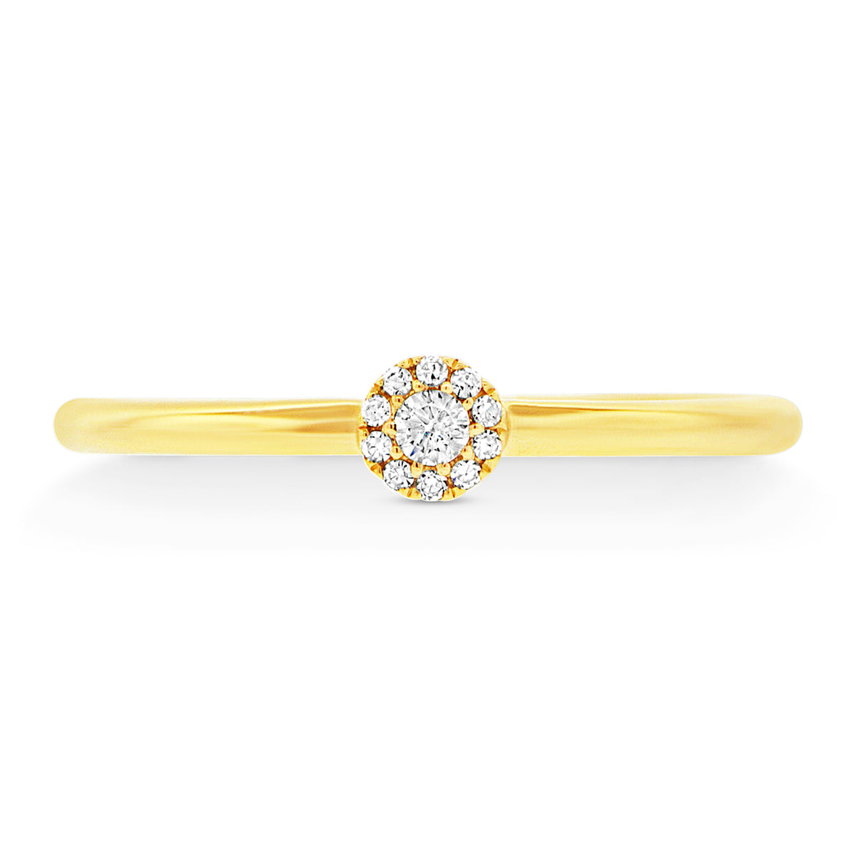 .07 Ctw Diamond Promise Ring
