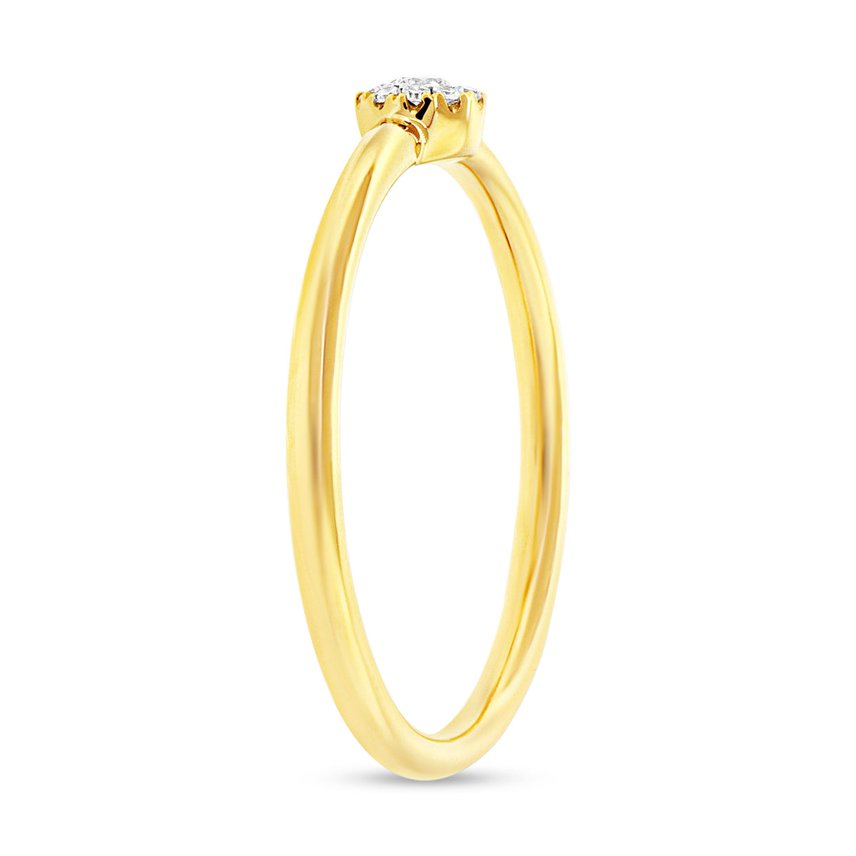 .07 Ctw Diamond Promise Ring