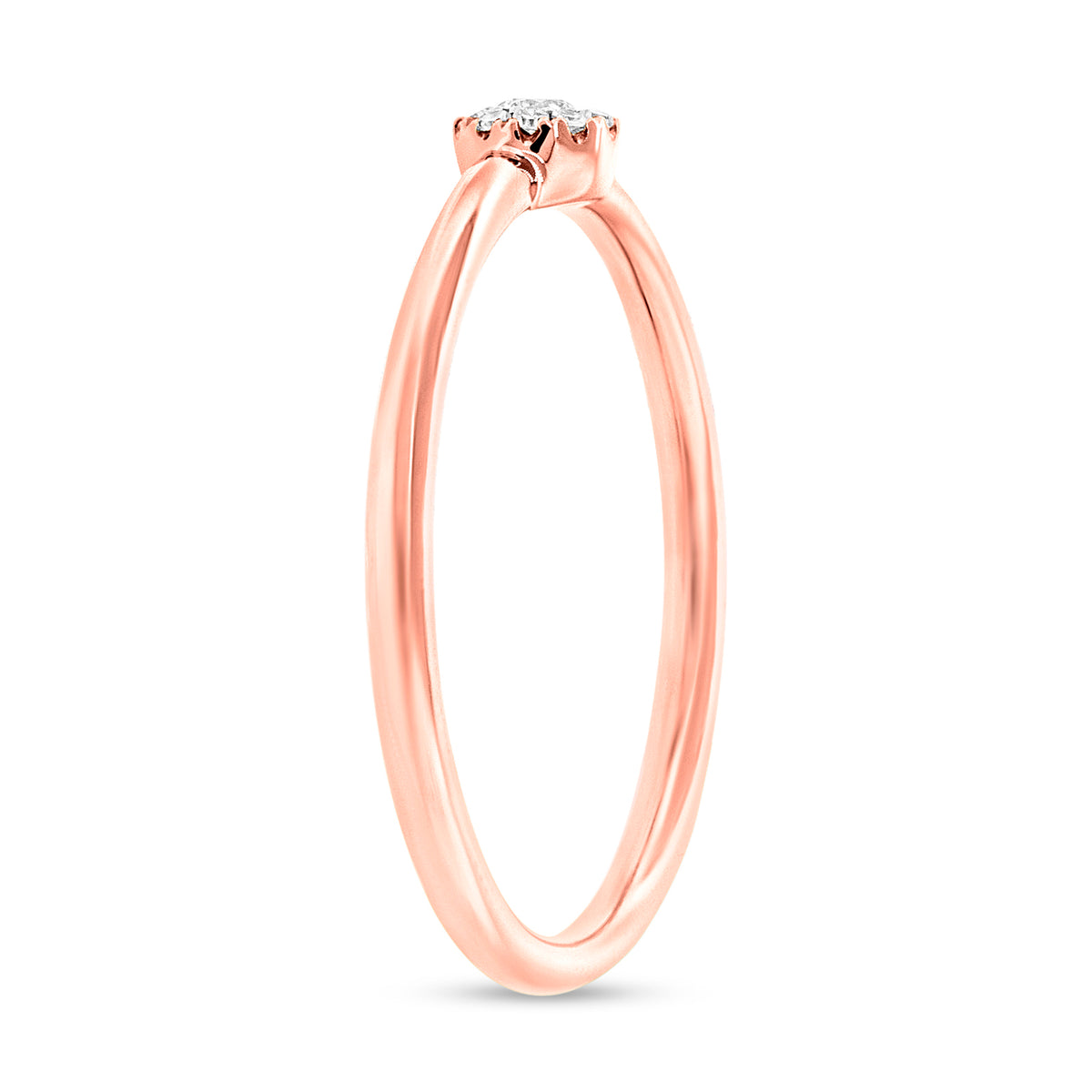 .07 Ctw Diamond Promise Ring