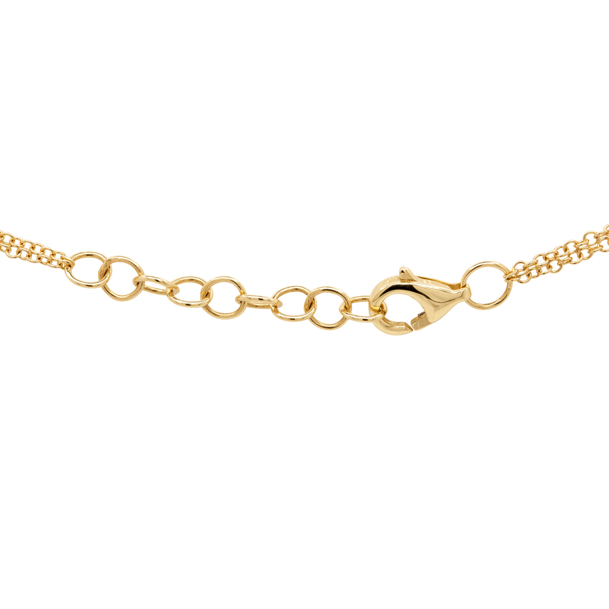 .66 Ct Diamond & 14 Kt Yellow Gold Bracelet