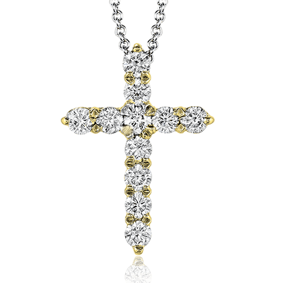 Blindingly Beautiful Cross Pendant ZP290