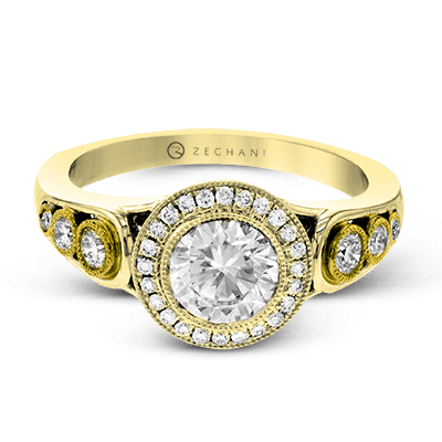 Vintage Vixen Engagement Ring ZR1421