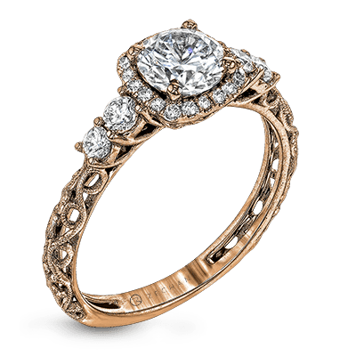 Vintage Vixen Engagement Ring ZR1500