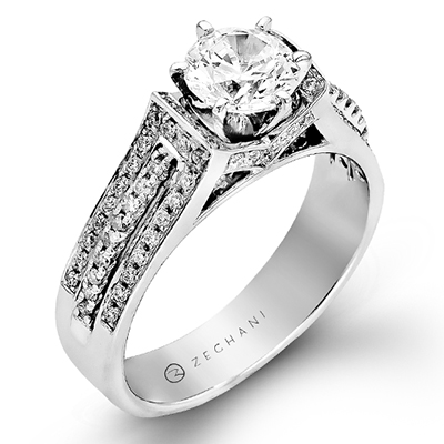 Vintage Vixen Engagement Ring ZR166