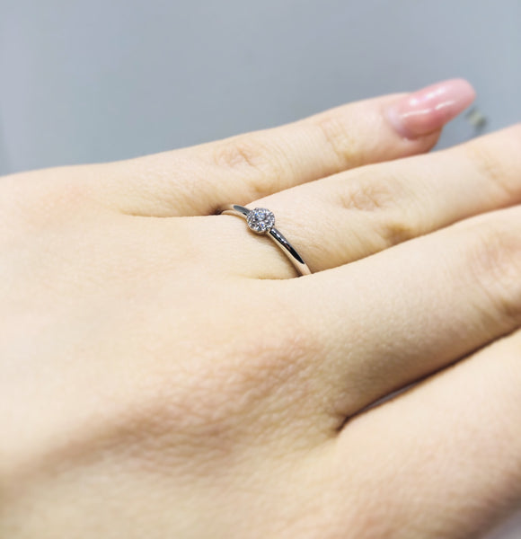 .07 Ctw Diamond Promise Ring Z Fine Jewelry