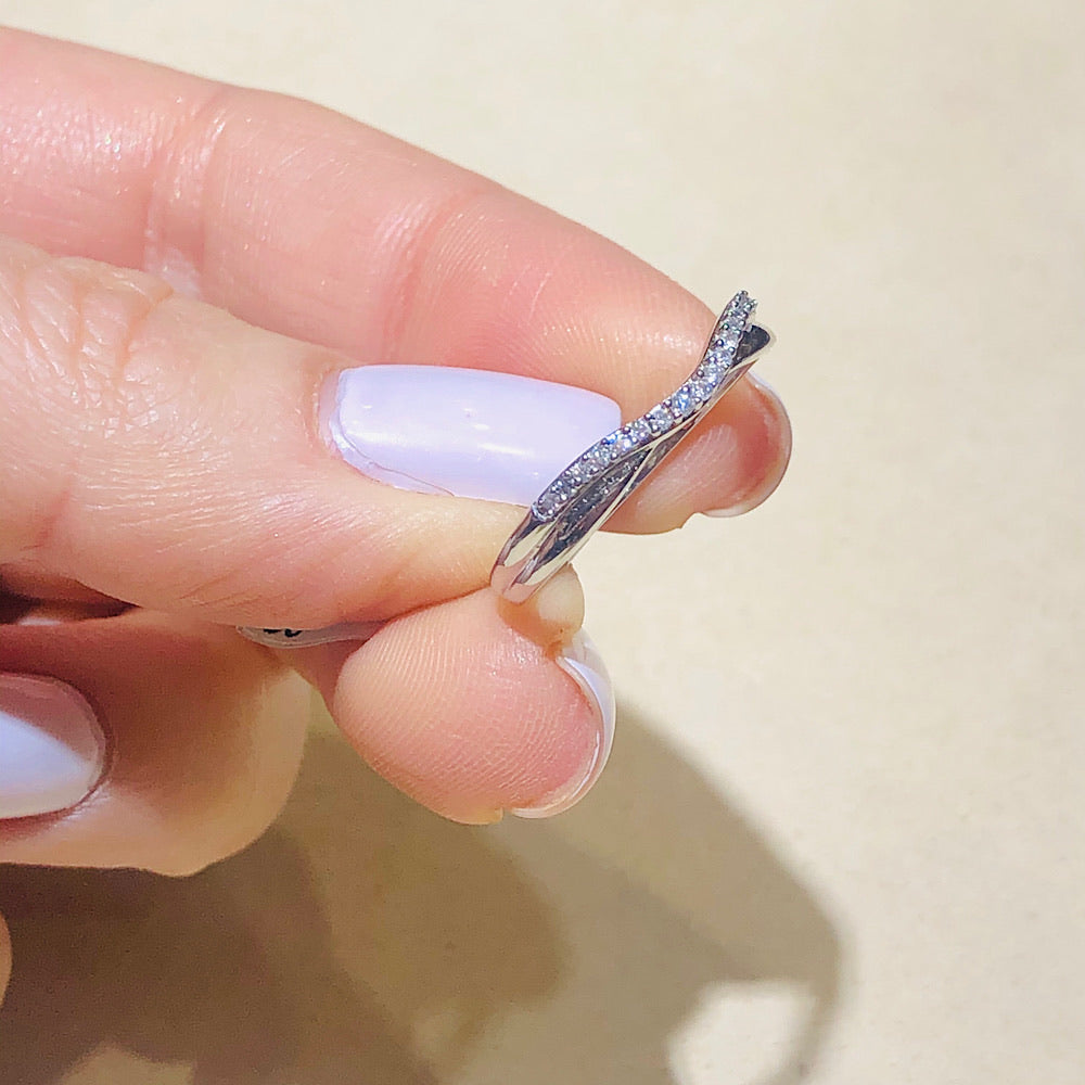 14Kt White Gold Diamond Ring