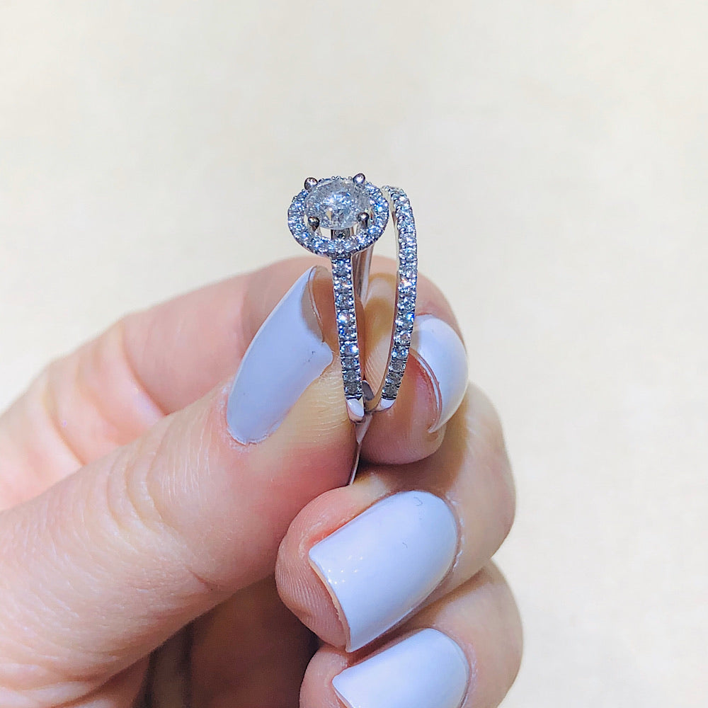 Diamond Bridal Set