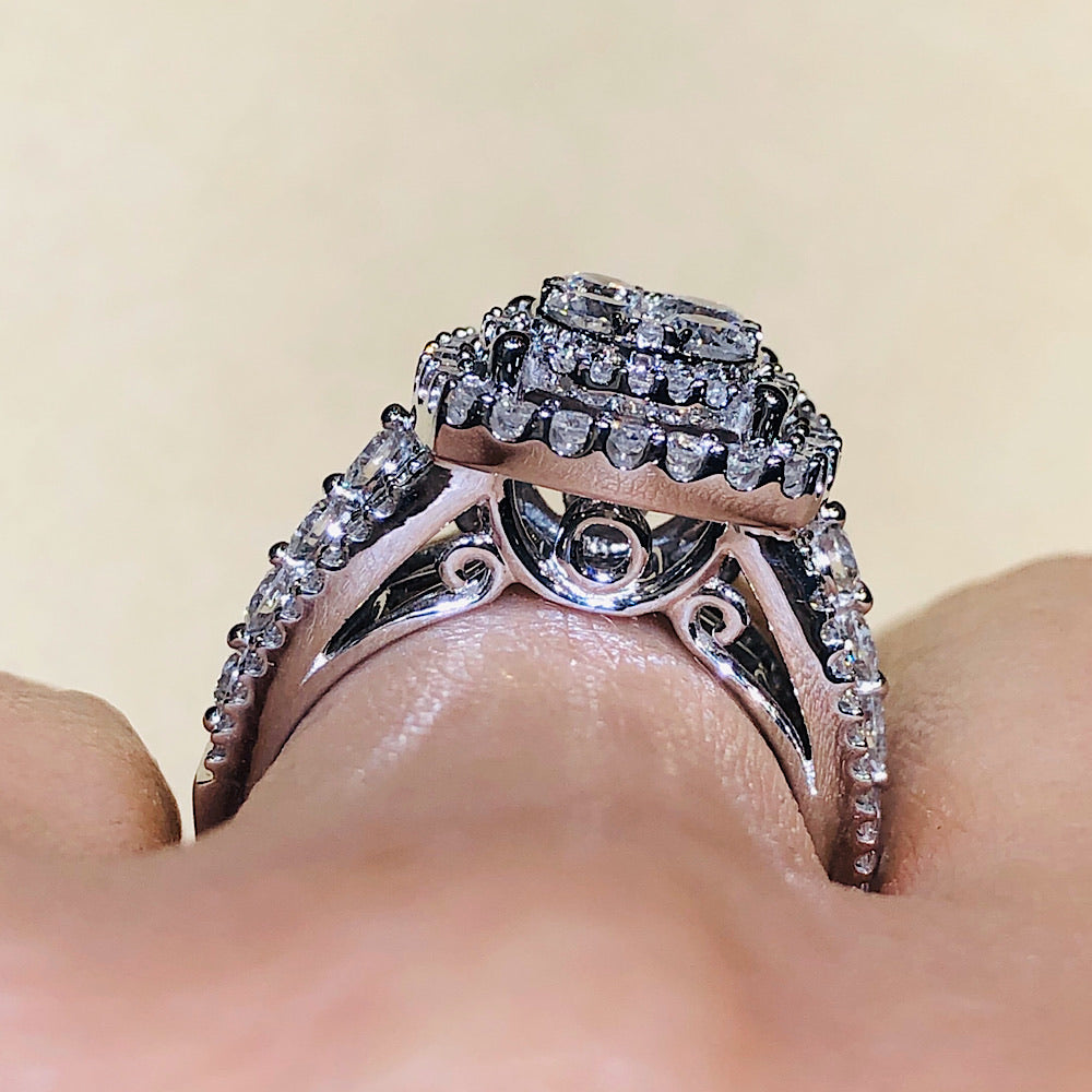 2.00 ct DIAMOND ENGAGEMENT RING WG
