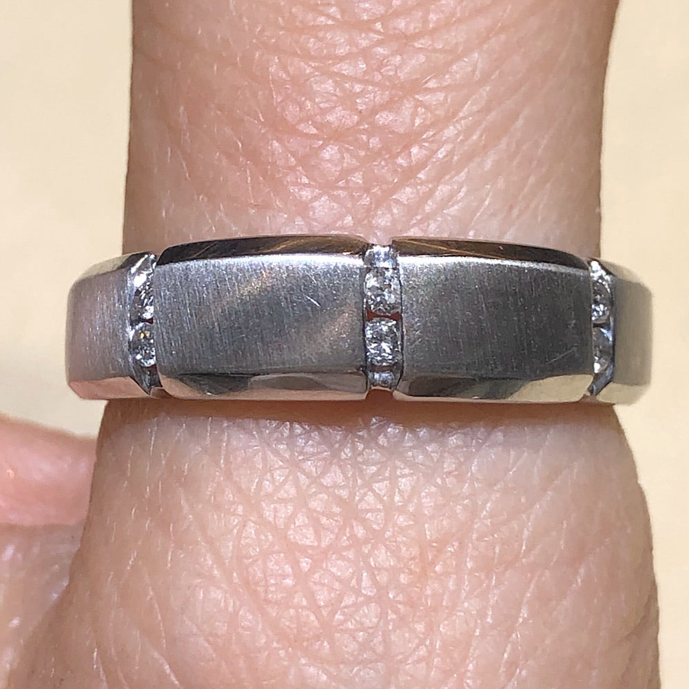 Men's Diamond Wedding Band