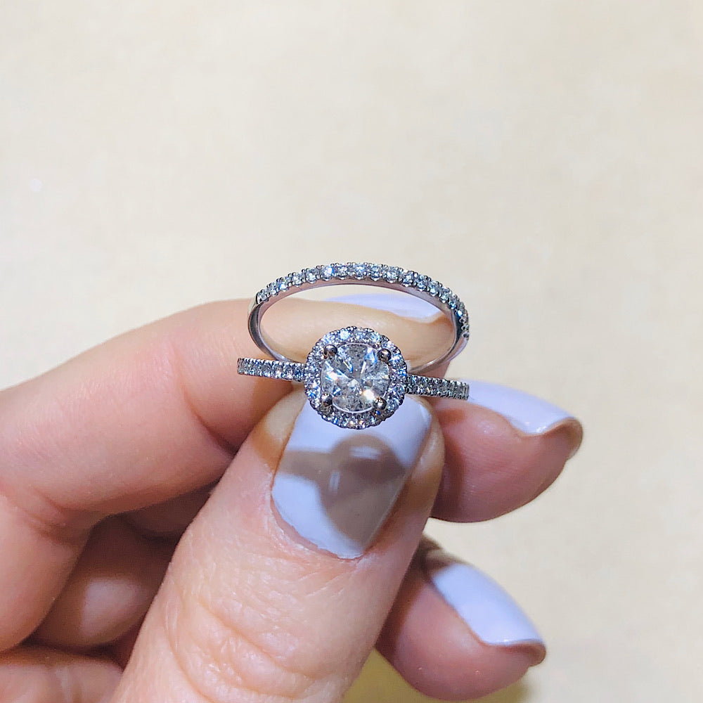 Diamond Bridal Set
