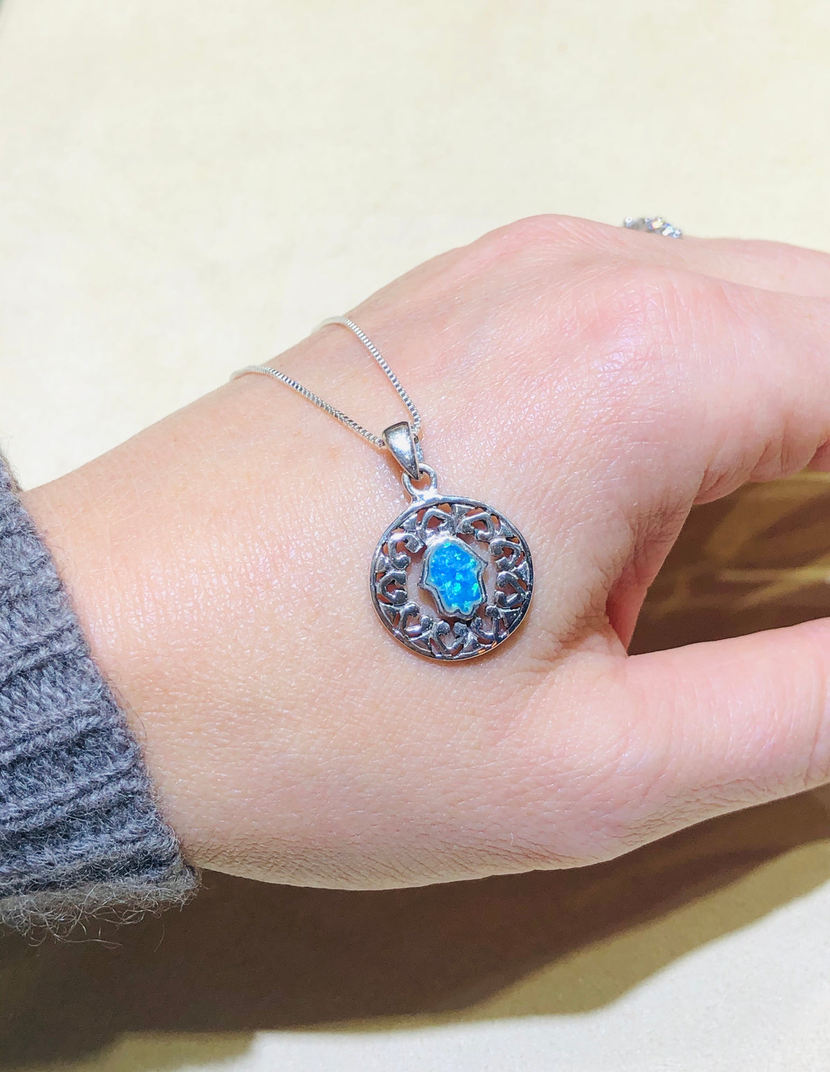 Hamsa Necklace
