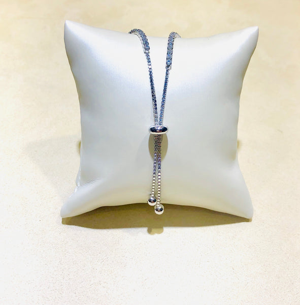 Pave Swarovski Crystals Coin Style Bracelet Z Fine Jewelry