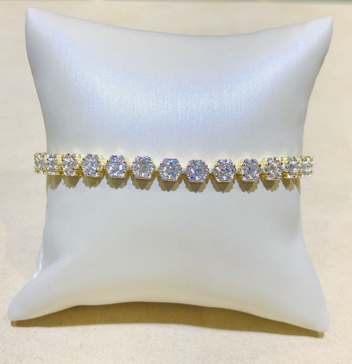 14 kt Gold Vermeil or White Rhodium TENNIS BRACELET