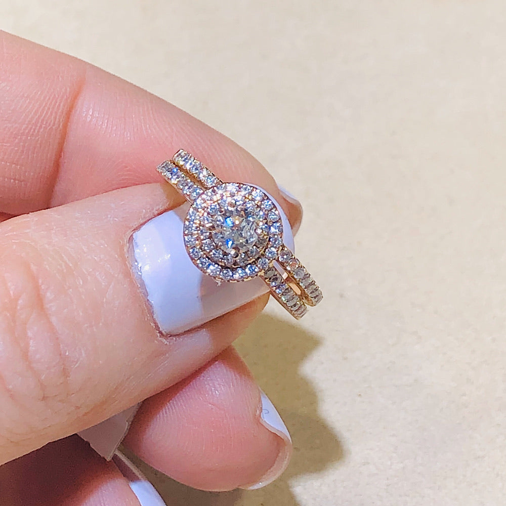 Diamond Bridal Set