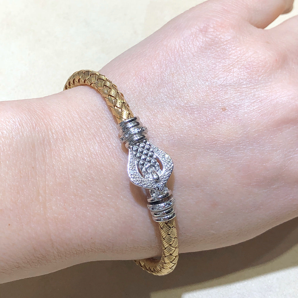 Mesh Style Italian Bracelet