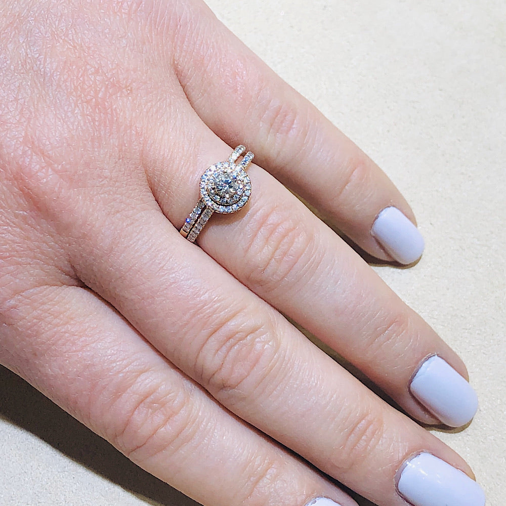 Diamond Bridal Set