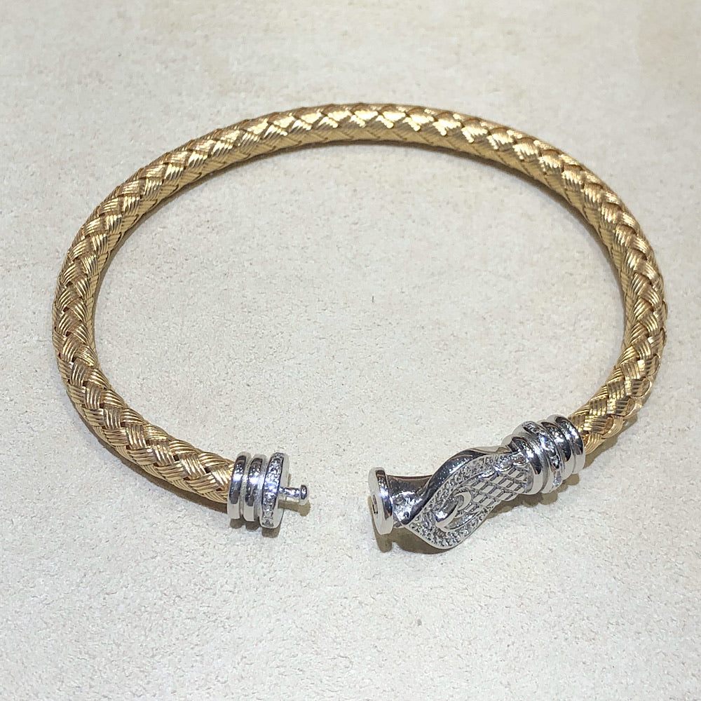 Mesh Style Italian Bracelet