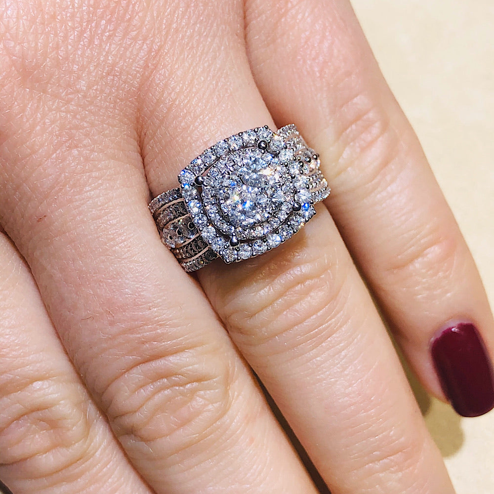 2.00 ct DIAMOND ENGAGEMENT RING WG