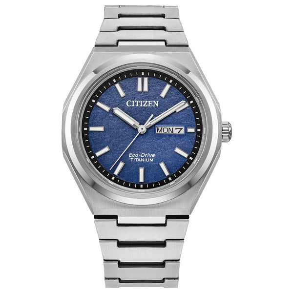 MEN ECO WR100 TI BRAC BLUE