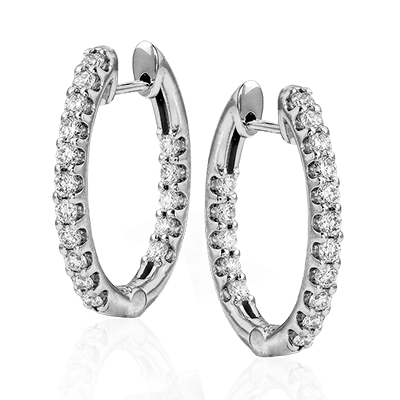 Blindingly Beautiful Hoop Earring ZE221