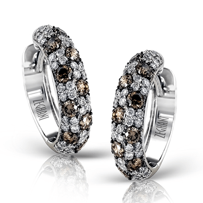 Refined Rebel Hoop Earring ZE378