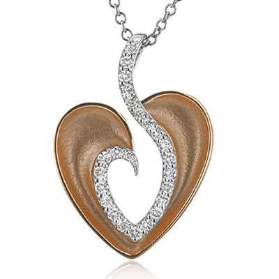 Refined Rebel Heart Pendant ZP1134