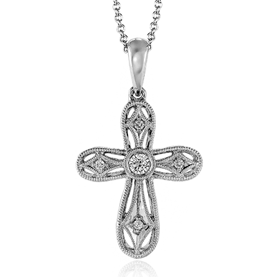 Vintage Vixen Cross Pendant ZP113