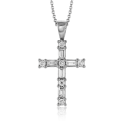 Vintage Vixen Cross Pendant ZP150