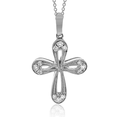 Vintage Vixen Cross Pendant ZP464