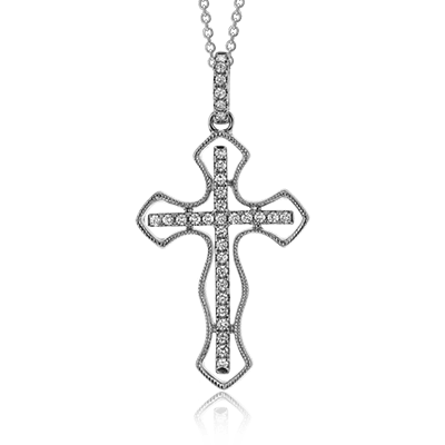 Vintage Vixen Cross Pendant ZP760