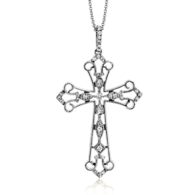 Vintage Vixen Cross Pendant ZP761