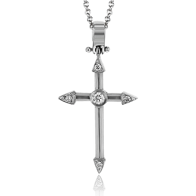 Vintage Vixen Cross Pendant ZP802