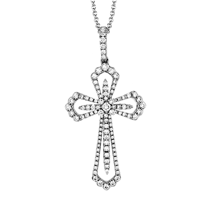 Vintage Vixen Cross Pendant ZP837