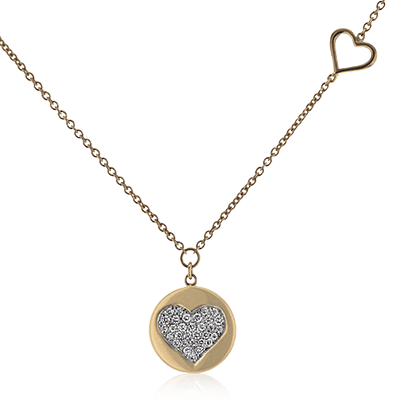 Refined Rebel Heart Pendant ZP914