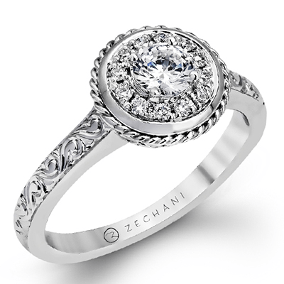 Vintage Vixen Engagement Ring ZR1093