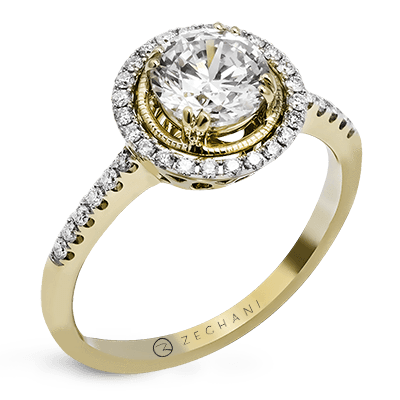 リンク　ヴィンテージ Zeghani Vintage Vixen Engagement Ring ZR1170 | Hawthorn Mall