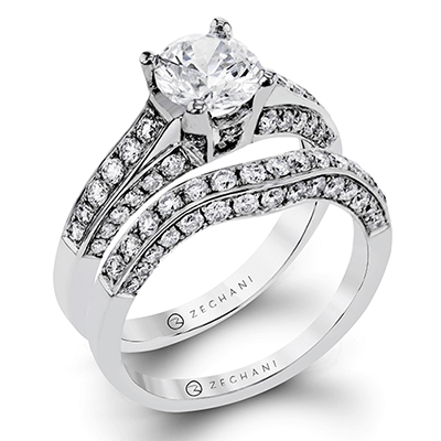 Blindingly Beautiful Wedding Set ZR113