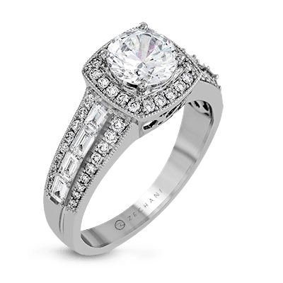 Zeghani Vintage Vixen Engagement Ring ZR1168 | Hawthorn Mall
