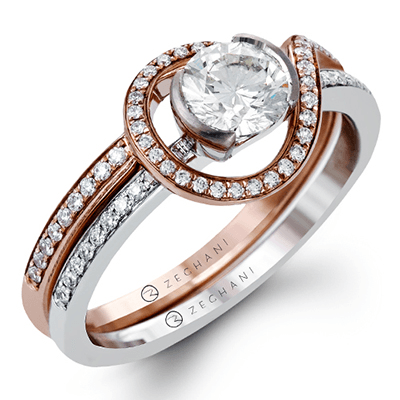 Refined Rebel Wedding Set ZR1231