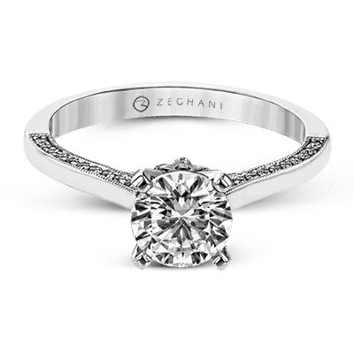 ディメンション・ビューティ Classic Beauty Engagement Ring ZR1655 – Z Fine Jewelry