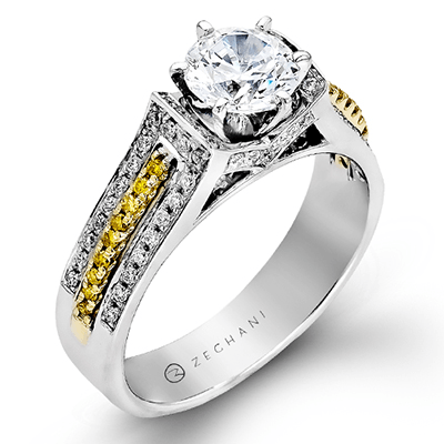 Vintage Vixen Engagement Ring ZR166