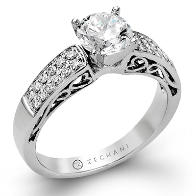 Vintage Vixen Engagement Ring ZR169