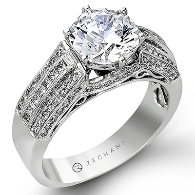 Vintage Vixen Engagement Ring ZR175