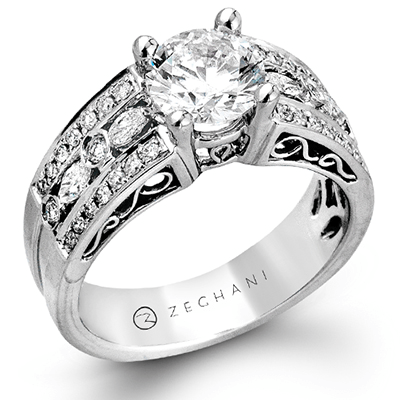 Vintage Vixen Engagement Ring ZR211