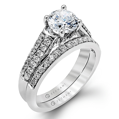 Blindingly Beautiful Wedding Set ZR335