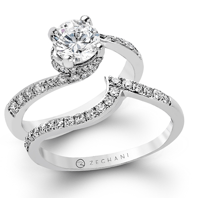 Refined Rebel Wedding Set ZR457