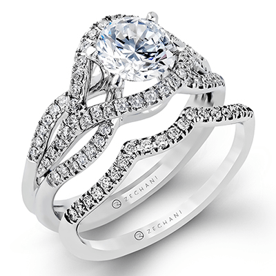 Blindingly Beautiful Wedding Set ZR487